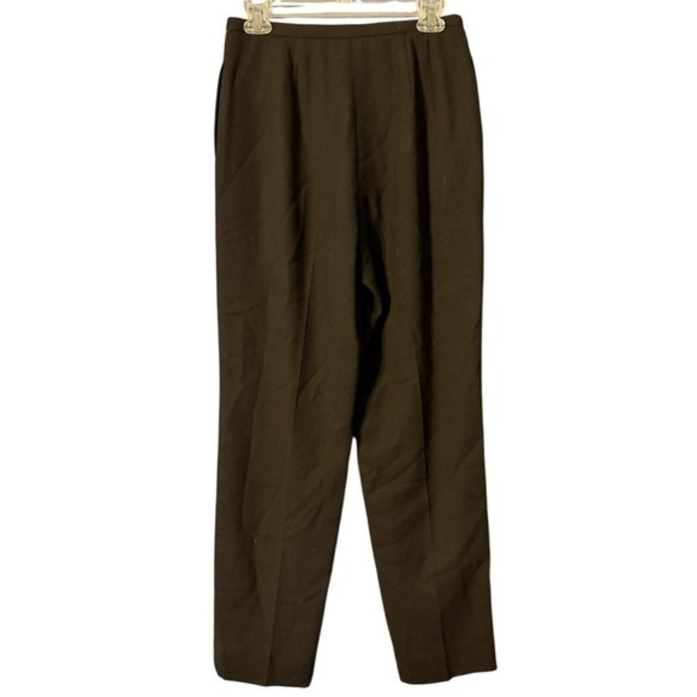 Vtg Pendleton Dress Pants Womens 6 Virgin Wool Tweed High Rise Pleated Comfort - Picture 6 of 10